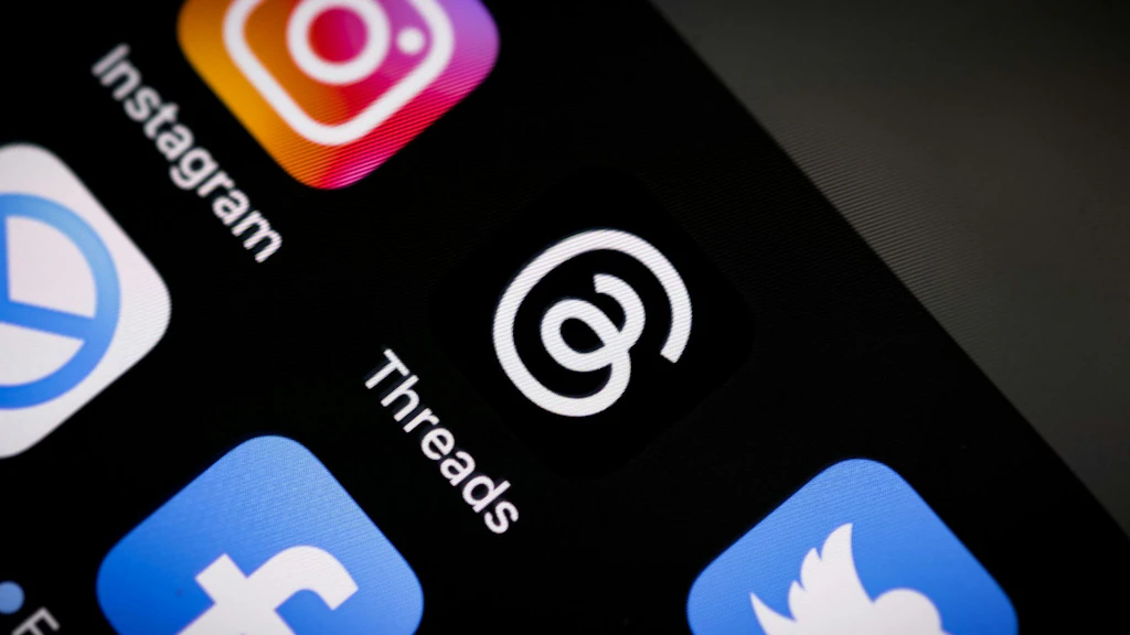 Iconos de redes sociales.